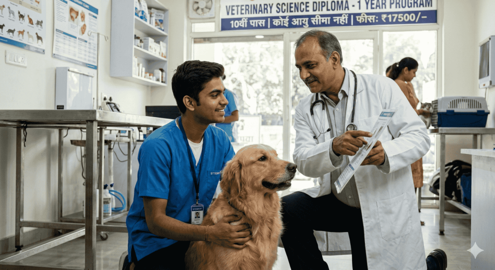 10वीं के बाद करें 1 वर्षीय वेटरनरी साइंस डिप्लोमा | No Age Limit & Online Study